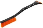 Bradas ICE1162 ledo grandymo ir sniego &scaron;epetys, 600 mm, juodas/oranžinis
