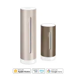 Netatmo NWS-S-EC i&scaron;manioji meteorologinė stotis Original 2 kartos, vidaus/lauko, HomeKit, smėlio spalvos (ruda)