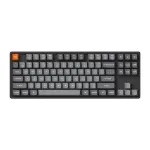 Keychron K8 Max belaidė mechaninė klaviatūra juoda 87 klavi&scaron;ų RGB LED