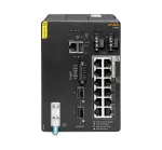 HPE Aruba 4100i &ndash; valdomas pramoninis komutatorius, 8x PoE Class 4 + 4x PoE Class 6 + 2x SFP+, DIN bėgelis