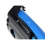 Plaukų kirpimo ma&scaron;inėlė BLAUPUNKT HCC401 &mdash; reguliuojamas ilgis 3&ndash;24 mm, akumuliatorinė, juoda/mėlyna