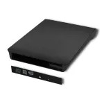 I&scaron;orinis USB 2.0 SATA optinių diskų korpusas Qoltec 51863 Juodas