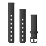 Garmin 010-12932-11 Juodas silikoninis dirželis 20 mm