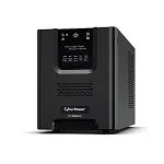 Nepertraukiamo maitinimo &scaron;altinis CYBERPOWER PR1000ELCD &mdash; 1 kVA (900 W), Line-Interactive, grynas sinusas, 8&times; C13 lizdai, LCD, kar&scaron;tai keičiama baterija