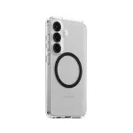 PanzerGlass CARE&trade; by &reg; Urban Combat Case Skaidrus su Juodu, suderinamas su Qi, Samsung Galaxy S25