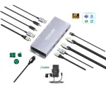 USB grafikos adapteris Vivolink VLUSBCHUB3 su kelių ekranų palaikymu