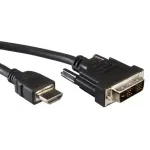 Monitorio kabelis DVI (18+1) - HDMI M/M 3m VALUE