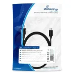 USB laidas MediaRange MRCS182 USB 3.2 Gen 1 1.8 m USB A USB C juodas
