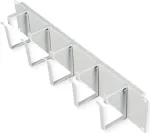 Patch panel ROLINE 19 colių 2 U pilkas plienas 480x85x80 mm