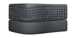 LOGITECH Ergo K860 - Belaidis i&scaron;skirstytos klaviatūros versijai skirtas sprendimas, Graphite, Qwerty US International