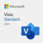 Microsoft Visio Standard 2024 licencijos raktas (ESD, visomis kalbomis) EP2-07167