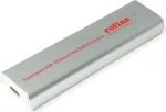 SSD korpusas ROLINE 16.01.4148 Sidabrinis M.2 10 Gbit/s USB Type-C