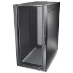 APC NetShelter SX AR3104SP1 serverių spinta, 24U, 19 colių, 600 mm pločio, su stogu ir &scaron;onais, apsauginė pakuotė, juoda