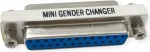 VALUE Mini Gender Changer DB25 BU/BU (12.99.2010)