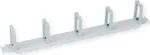 VALUE kabelių tvarkymo juosta - &scaron;viesiai pilka RAL 7035 - 1U - 48,3 cm (19 colių)