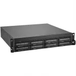 TerraMaster U8-500 PLUS NAS / saugojimo serveris Rack (2U) Intel&reg; Core&trade; i7 16 GB DDR5 0 TB Juoda