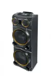 Muse M-1988 DJ ne&scaron;iojama vakarėlių kolonėlė Juoda 800 W