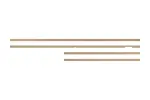 Samsung 75 inch Pritaikomas rėmelis Frame White Bezel (2025) - Teak, Frame, Beige, 190.5 cm (75 coliai), 190.5 cm (75 coliai), Samsung, LS03F