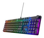 Žaidimų klaviatūra Trust GXT 866 Torix mechaninė USB QWERTZ juoda