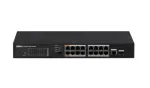 Dahua Technology PFS3117-16ET-135 tinklo jungiklis nevaldomas L2 Fast Ethernet (10/100) Power over Ethernet (PoE) juodas