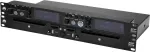 DJ CD/MP3 grotuvas Omnitronic XDP-3001 dviejų padėklų su USB palaikymu