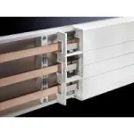 Rittal SV 9341.130 spintos korpusas pilkas 1100 mm gylis 2 vnt.