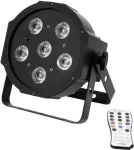 Eurolite SLS-603 LED PAR prožektorius, 6 x 3 W &scaron;viesos diodai, juodas
