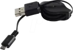 USB laidas ShiverPeaks BS14-18001 1m USB A Micro-USB B Juodas