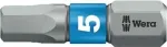 Wera BiTorsion-Bit Hex SW 6 ilgis 25 mm spalvinis kodas Mėlyna (05056687001)