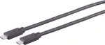 USB C laidas USB 2.0 4 m juodas ShiverPeaks 13-28405