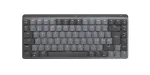Logitech Master Series MX Mechanical Mini - Klaviatūra - su ap&scaron;vietimu - Belaidė - Bluetooth LE - QWERTY - Nordi&scaron;ka (danų/suomių/norvegų/&scaron;vedų)