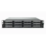 TerraMaster U12-500 Plus NAS Rack (2U) Intel&reg; Core&trade; i7 16 GB DDR5 0 TB Pilka