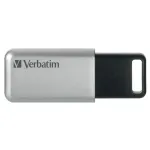 Verbatim Secure Pro USB 3.0 64 GB sidabrinis