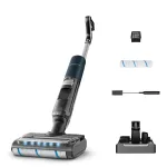 Rowenta X-Clean 7 GZ5735E0 &scaron;lapiai ir sausai valantis belaidis siurblys, 0,5 l, juodas/chromas