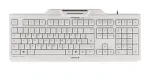 CHERRY KC 1000 SC klaviatūra Universal USB AZERTY Belgian White