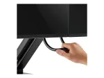 LOGILINK BP0102 Dvigubas monitoriaus laikiklis 17-27 colių plieninis, taupantis vietą
