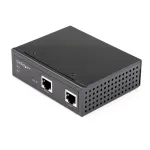 StarTech.com pramoninis gigabaitinis PoE įpur&scaron;kiklis - didelės spartos / didelės galios 90W - 802.3bt PoE++ 52V-56V DC DIN bėgelis UPoE/Ultra Power Over Ethernet įpur&scaron;kiklio adapteris -40&deg;C iki +75&deg;C at&scaron;iaurioms sąlygoms
