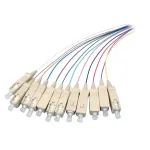 Skaidulinis optinis kabelis EFB Elektronik O3324.2 2 m SC įvairiaspalvis
