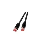 Tinklo kabelis EFB Elektronik Cat.6a HiroseTM21 RJ-45 Cat6a 3 m Juodas