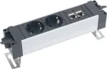 Bachmann tvirtinimo rinkinys ilginimo laidui &ndash; juodas &ndash; 2 laikikliai
