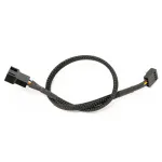 Watercool 4-Pin PWM prailginimo kabelis, juodas &ndash; 30 cm