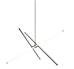 Tanger pakabinamas LED &scaron;viestuvas, 90 cm, juodas