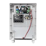 BCS BCS-UPS/IP4/Z/E-S UPS Sistema 230V AC į 12V DC 4A 4 I&scaron;ėjimai Montavimui Ant Sienos