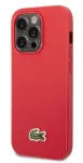 Lacoste Apple iPhone 14 Pro Iconic Petit Pique Logo Case Red