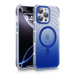 Evelatus Apple iPhone 15 Pro EchoWave Clear MagSafe Blue Case