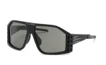 Philipp Plein Sport SSP002-610U28 Vyri&scaron;ki Akiniai nuo Saulės &ndash; Juodas Rėmas, Pilki Lę&scaron;iai, 61/15/130 mm