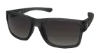 Kenneth Cole KC1246-5820B Vyri&scaron;ki stačiakampiai akiniai nuo saulės juodi/pilkas atspalvis 58/17/138 mm