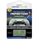 SteelSeries KontrolFreek Precision Sports Thumbsticks Football Edition (Green/Black, 2 Pieces, for PlayStation 5/4 Controller)