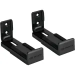 MOZOS SWM2 Soundbar Wall Mount &ndash; Black, Steel, 15 kg Capacity