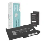 MOVANO baterija DJ1J0 C27RW, skirta Dell Latitude 7280/7290/7380/7390/7480/7490 &ndash; 11,4 V &ndash; 3000 mAh (34 Wh)